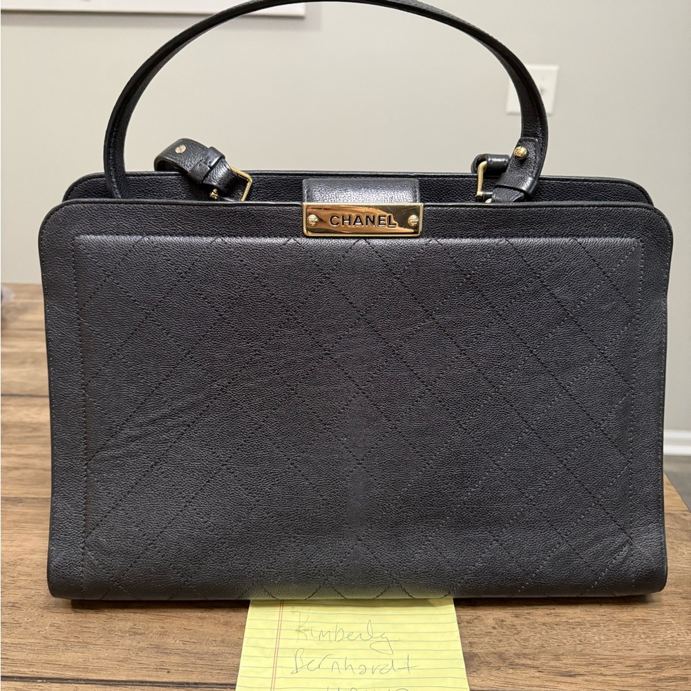 Chanel Large Label Click Tote